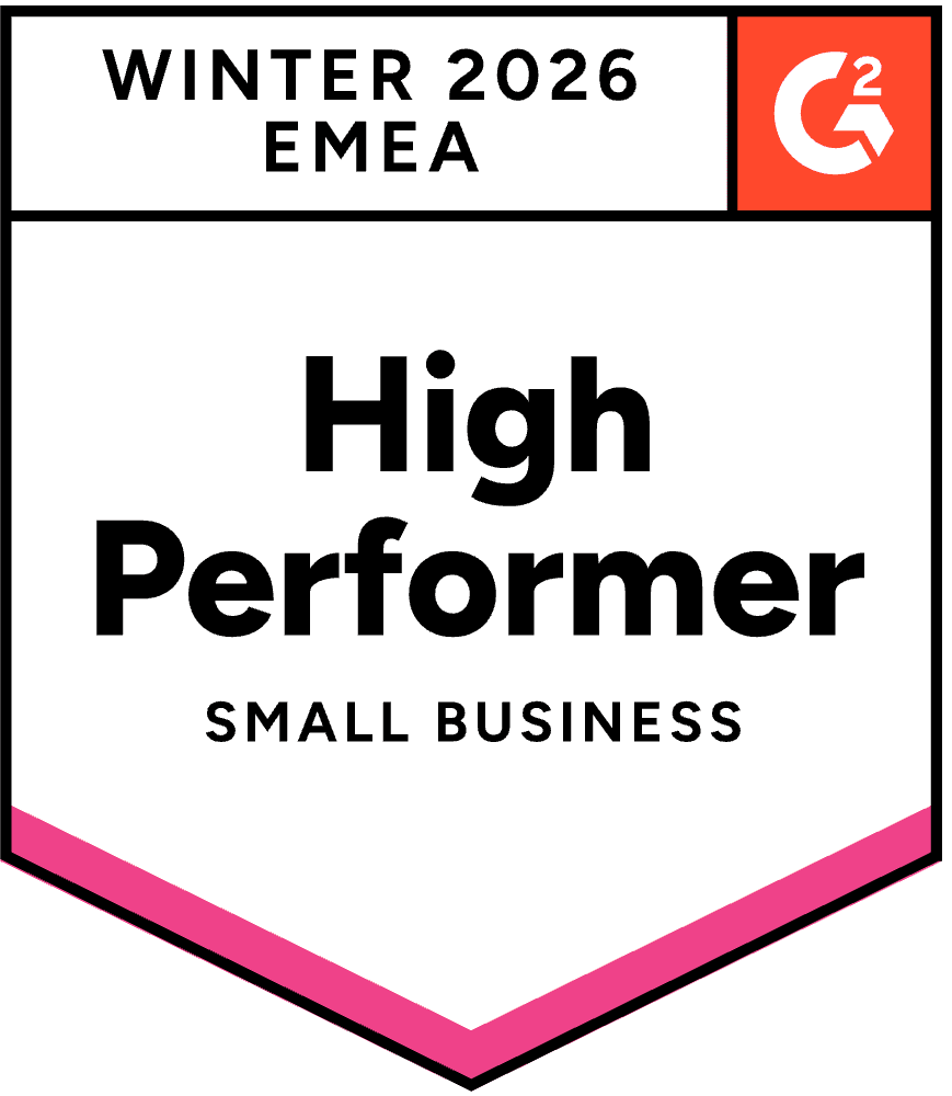 G2-Badge-8 G2 Badge - High Performer - Small Business - EMEA